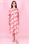 Bizzy Lizzy Kurta And Pant Set With Kota Dupatta In Block Print